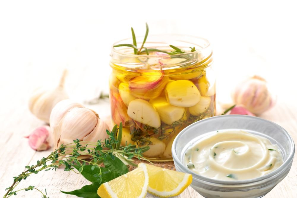 ממרח שום ולימון